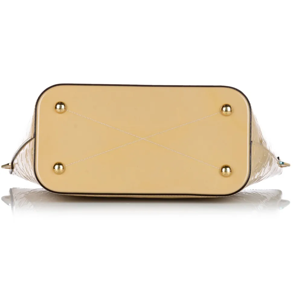 Louis Vuitton Vintage - Vernis Montebello MM - Brown Beige - Vernis Leather Satchel - Luxury High Quality - Avvenice