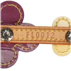 Louis Vuitton Vintage - Vernis Fleurs Double Wrap Bracelet Choker - Purple Multi - LV Bracelet Choker - Luxury High Quality - Avvenice