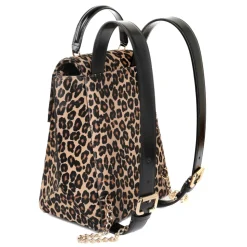 Maison Fagiano - Calf Hair - Leopard Print - Artisan Backpack Bag - New Sport Exclusive Collection - Luxury - Handmade in Italy - Avvenice