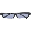 Marcelo Burlon - Black Linda Farrow Edition Cut-Out Sunglasses - County of Milan - Marcelo Burlon Eyewear - Avvenice