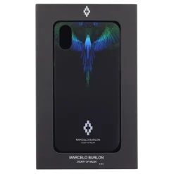 Marcelo Burlon - Blue Wings Cover - iPhone XR - Apple - County of Milan - Printed Case - Avvenice