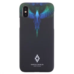 Marcelo Burlon - Blue Wings Cover - iPhone X / XS - Apple - County of Milan - Printed Case - Avvenice