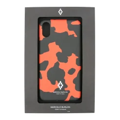 Marcelo Burlon - Camouflage Orange Cover - iPhone XR - Apple - County of Milan - Printed Case - Avvenice