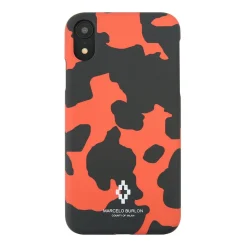 Marcelo Burlon - Camouflage Orange Cover - iPhone X / XS - Apple - County of Milan - Printed Case - Avvenice