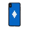 Marcelo Burlon - 3D Cross Blue Cover - iPhone XS Max - Apple - County of Milan - Printed Case - Avvenice