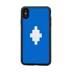Marcelo Burlon - 3D Cross Blue Cover - iPhone XS Max - Apple - County of Milan - Printed Case - Avvenice