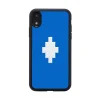 Marcelo Burlon - 3D Cross Blue Cover - iPhone XR - Apple - County of Milan - Printed Case - Avvenice