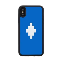 Marcelo Burlon - 3D Cross Blue Cover - iPhone X / XS - Apple - County of Milan - Printed Case - Avvenice
