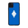 Marcelo Burlon - 3D Cross Blue Cover - iPhone 11 Pro Max - Apple - County of Milan - Printed Case - Avvenice