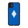 Marcelo Burlon - 3D Cross Blue Cover - iPhone 11 - Apple - County of Milan - Printed Case - Avvenice
