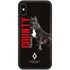 Marcelo Burlon - Dog Black Cover - iPhone XR - Apple - County of Milan - Printed Case - Avvenice