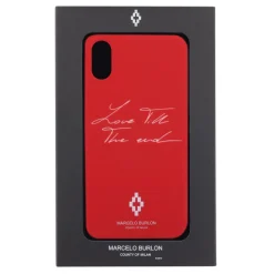 Marcelo Burlon - Love Cover - iPhone XS Max - Apple - County of Milan - Printed Case - Avvenice