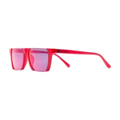 Marcelo Burlon - Red Square Linda Farrow Edition Cut-Out Sunglasses - County of Milan - Marcelo Burlon Eyewear - Avvenice