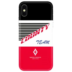 Marcelo Burlon - Team Cover - iPhone X - Apple - County of Milan - Printed Case - Avvenice