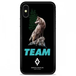 Marcelo Burlon - Team Wolf Cover - iPhone X - Apple - County of Milan - Printed Case - Avvenice