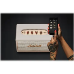Marshall - Acton - Cream - Bluetooth Speaker - Iconic Classic Premium High Quality Speaker - Avvenice