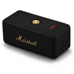 Marshall - Emberton II - Black and Brass - Portable Bluetooth Speaker - Iconic Classic Premium High Quality Speaker - Avvenice