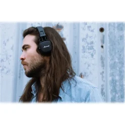 Marshall - Major III Bluetooth - Black - Bluetooth Wireless Headphones - Iconic Classic Premium High Quality Headphones - Avvenice