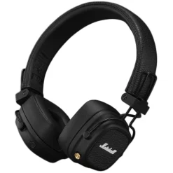 Marshall - Major V - Black - Bluetooth Headphone - Iconic Classic Premium High Quality Speaker - Avvenice