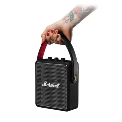 Marshall - Stockwell II - Black - Portable Bluetooth Speaker - Iconic Classic Premium High Quality Speaker - Avvenice