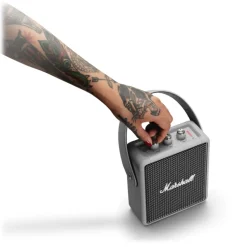 Marshall - Stockwell II - Black - Portable Bluetooth Speaker - Iconic Classic Premium High Quality Speaker - Avvenice