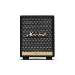 Marshall - Uxbridge Voice with Google Assistant - White - Portable Bluetooth Speaker - Iconic Premium High Quality Speaker - Avvenice
