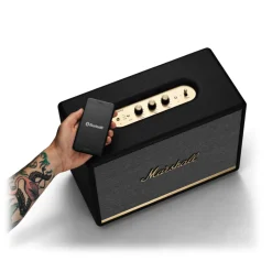 Marshall - Woburn II - Black - Bluetooth Speaker - Iconic Classic Premium High Quality Speaker - Avvenice