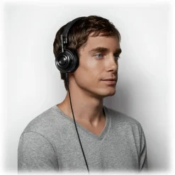Master & Dynamic - MH30 - Black Metal / Black Leather - Premium High Quality and Performance On-Ear Headphones - Avvenice