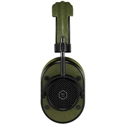 Master & Dynamic - MH40 - Black Metal / Olive Leather - Premium High Quality and Performance Over-Ear Headphones - Avvenice