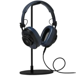 Master & Dynamic - MH40 - Black Metal / Navy Leather - Premium High Quality and Performance Over-Ear Headphones - Avvenice