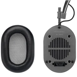 Master & Dynamic - MH40 - Gunmetal / Black Leather - Premium High Quality and Performance Over-Ear Headphones - Avvenice