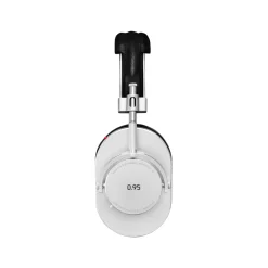 Master & Dynamic - MH40 - Limited Edition - Leica Camera AG - 0.95 - Silver Metal / Black Leather - Premium Over-Ear Headphones - Avvenice