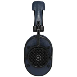 Master & Dynamic - MH40 - Zero Halliburton Kit - Black Metal / Navy Leather - Premium High Quality Over-Ear Headphones - Avvenice