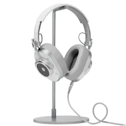 Master & Dynamic - MH40 - Zero Halliburton Kit - Silver Metal / White Leather - Premium High Quality Over-Ear Headphones - Avvenice