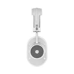 Master & Dynamic - MH40 Wireless - Silver Metal / Silver Canvas - Premium High Quality and Performance Over-Ear Headphones - Avvenice