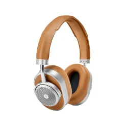 Master & Dynamic - MW65 - Away - Silver Metal / Tan Leather - ANC Wireless Headphones - Premium Quality - Avvenice