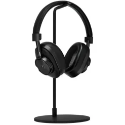 Master & Dynamic - MW60 - Black Metal / Black Leather - Premium High Quality and Performance Wireless Over-Ear Headphones - Avvenice