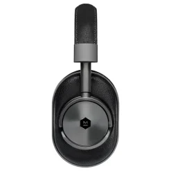 Master & Dynamic - MW60 - Gunmetal / Black Leather - Premium High Quality and Performance Wireless Over-Ear Headphones - Avvenice