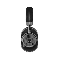 Master & Dynamic - MW65 - Gunmetal / Black Leather - Active Noise-Cancelling Wireless Headphones - Premium Quality - Avvenice