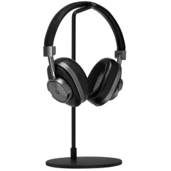Master & Dynamic - MW60 - Halliburton Case - Gunmetal / Black Leather - Premium High Quality Wireless Over-Ear Headphones - Avvenice