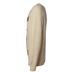 MC2 Saint Barth - Pullover Heron Mickey Mouse - Cream - Luxury Exclusive Collection - Avvenice