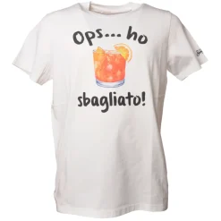MC2 Saint Barth - T-Shirt Ops Ho Sbagliato - White - Luxury Exclusive Collection - Avvenice