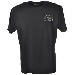 MC2 Saint Barth - T-Shirt Tutto il Resto è Noia - Black - Luxury Exclusive Collection - Avvenice