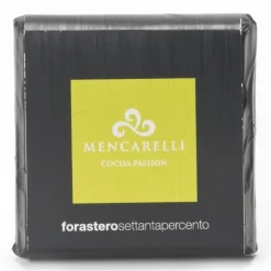 Mencarelli Cocoa Passion - Dark Chocolate Bar Forastero - Chocolate Bar 50 g - Avvenice