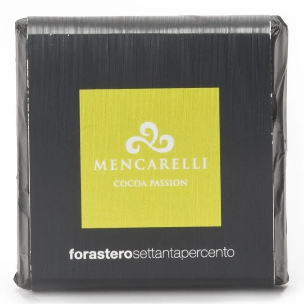Mencarelli Cocoa Passion - Dark Chocolate Bar Forastero - Chocolate Bar 50 g - Avvenice