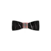 Mikol Marmi - Black Marquina Gemstone Marble Bow Tie - Papillon - Real Marble - Mikol Marmi Collection - Avvenice