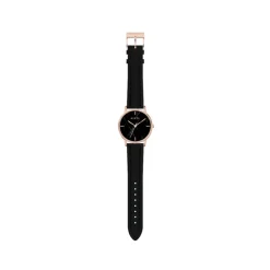 Mikol Marmi - Black Marquina Gemstone Marble Watch - Classic Watch - Real Marble - Mikol Marmi Collection - Avvenice