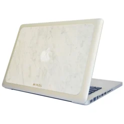Mikol Marmi - Carrara White Marble MacBook Skin - 13 - Real Marble Skin - MacBook Skin - Apple - Mikol Marmi Collection - Avvenice
