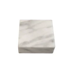 Mikol Marmi - Carrara White Marble Wall Magnet - Real Marble - Desk Supplies - Mikol Marmi Collection - Avvenice