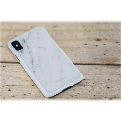 Mikol Marmi - Carrara White Marble iPhone Case - iPhone 8 / 7 - Real Marble Case - iPhone Cover - Apple - Mikol Marmi Collection - Avvenice